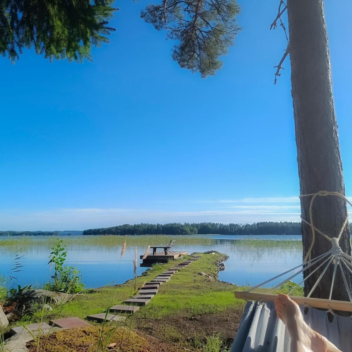 Villa Kokkoranta - Lake House With The View 탐페레 외부 사진