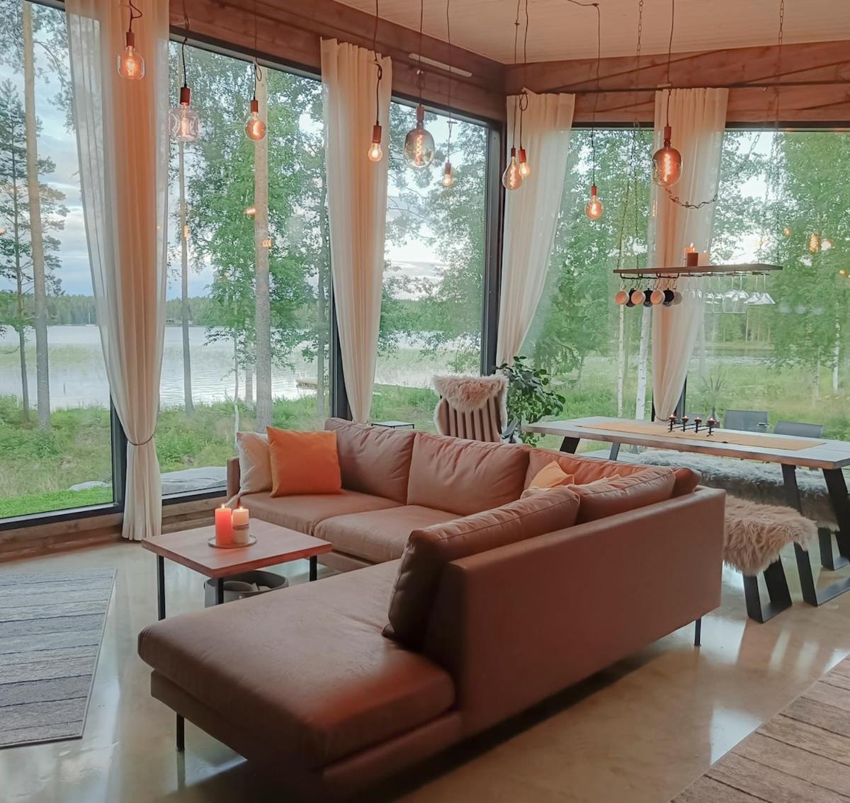 Villa Kokkoranta - Lake House With The View 탐페레 외부 사진